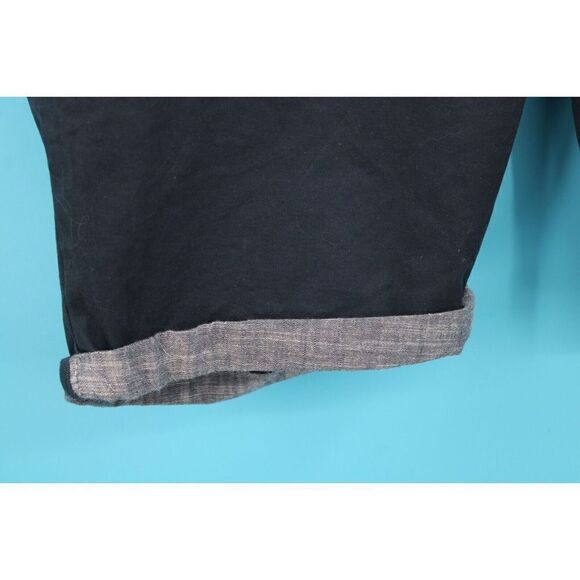 THE SUNSHINE BRAND DENIM CO. NAVY CUFFED CHINO SHORTS MENS SIZE 34 - Picture 4 of 10